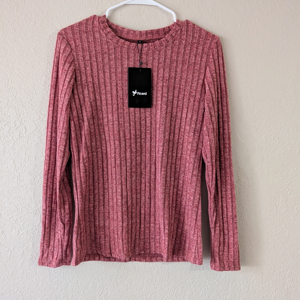 Set Of 2- Ribbed Knit Sweaters (0066) - Picture 4 of 10